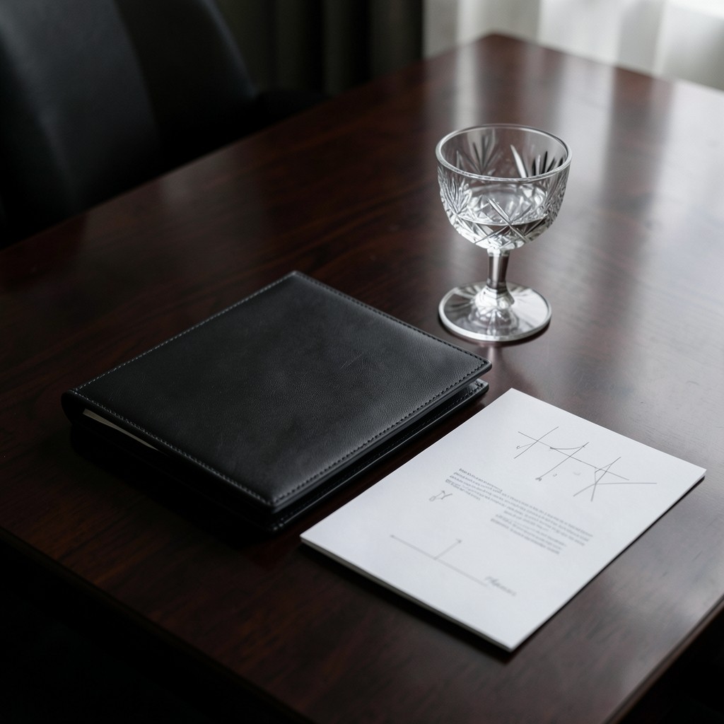 Owner briefing materials laid out before a partner meeting